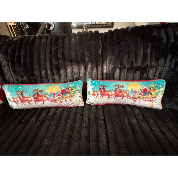 Twig & Twine The Night Before Christmas Christmas Pillows - Picture 3 of 7